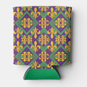 Mardi gras fleur di Lis Blikjeskoeler