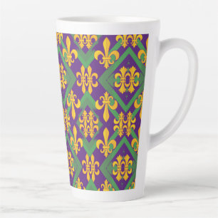 Mardi gras fleur di Lis Latte Mok