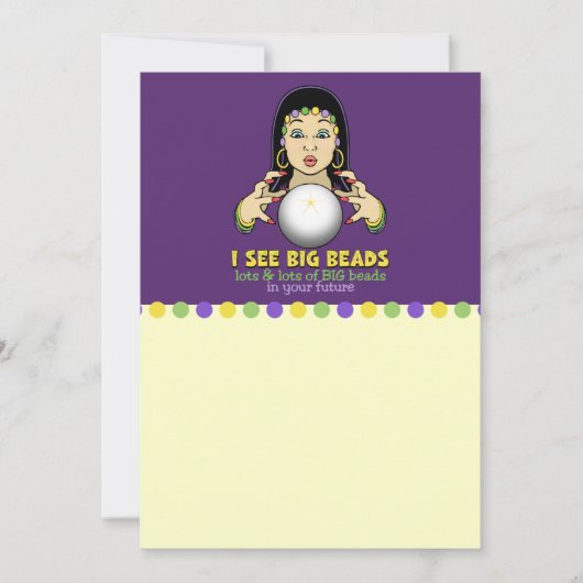 Mardi Gras Fortune Teller (Voorkant)