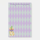 Mardi Gras Frenchie Post-it® Notes (Voorkant)