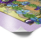 Mardi Gras Frolic foto Foto Afdruk (Hoek)