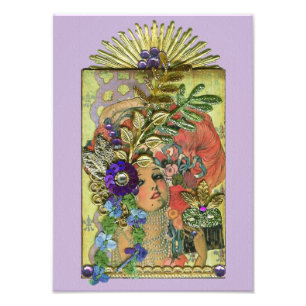 Mardi Gras Frolic foto Foto Afdruk