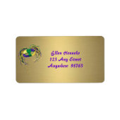 Mardi Gras Fun Etiket (Voorkant)