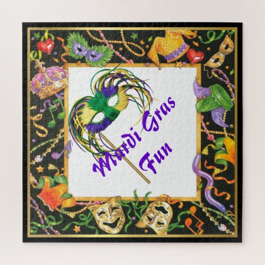Mardi Gras Fun Legpuzzel (Verticaal)
