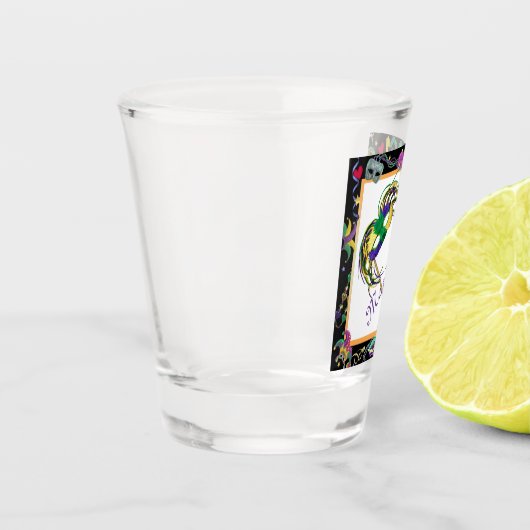 Mardi Gras Fun Shot Glas (Links)