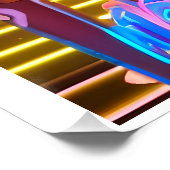 Mardi Gras Galaxy Queen Perfect Poster (Hoek)