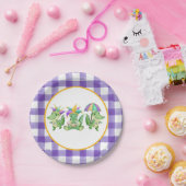 Mardi Gras Gator Party Paper Bord (Feest)