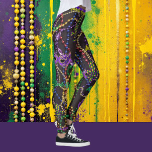 Mardi Gras geeft maskers Leggings Comfortable pant
