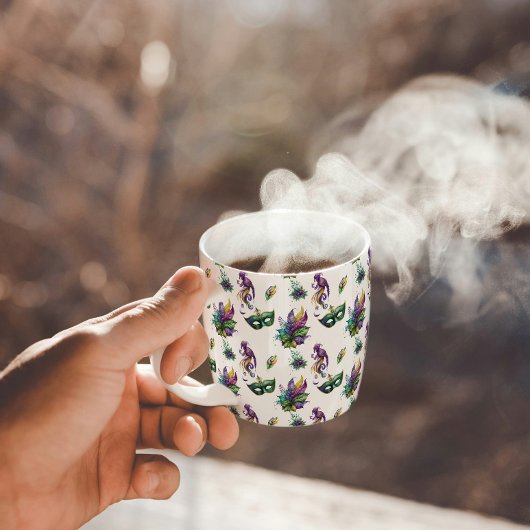 Mardi Gras Geïnspireerde Mok