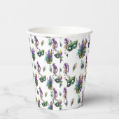 Mardi Gras Geïnspireerde papierbekertjes Papieren Bekers (Rechts)