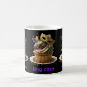 Mardi Gras Gemaskerde Cupcake Viering Koffiemok (Center)