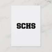 Mardi Gras gemaskerde prom bid toegangsbewijs Visitekaartje (Achterkant)