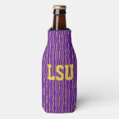 Mardi Gras Geometric Herhaal de fles Flesjeskoeler (Fles Voorkant)