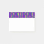 Mardi Gras Geometric Repeteren Post-it® Notes (Voorkant)