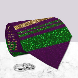 Mardi Gras gestreept Stropdas