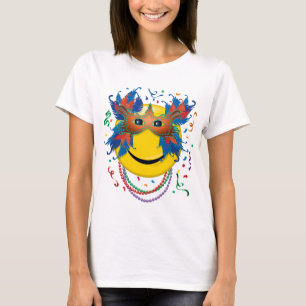Mardi Gras Gezicht T-shirt