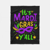 Mardi Gras Gift Fleece Deken (Voorkant)