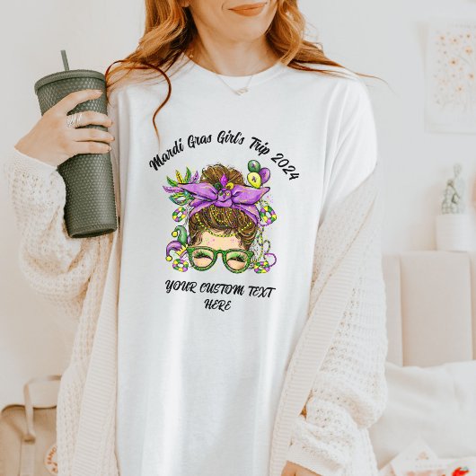 Mardi Gras Girl's Trip 2024 T-shirt
