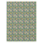 Mardi Gras Glas in lood Harlequin Print Tafelkleed (Voorkant)