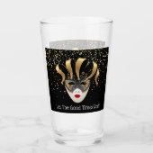 Mardi Gras Glass-Laat de Goede Tijden Roll Glas (Voorkant)