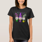 Mardi Gras Gnomes Funny Jester Hat Gnomes Lover Me T-shirt (Voorkant)