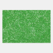 Mardi Gras Gold Paars Green Faux Glitter Bling Inpakpapier Vel (Voorkant 2)