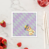 Mardi Gras Golden Retriever Servetten (Insitu)