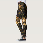 Mardi Gras gouden masker en Confetti Leggings (Links)