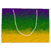 Mardi Gras Gradient Groot Cadeauzakje (Achterkant)