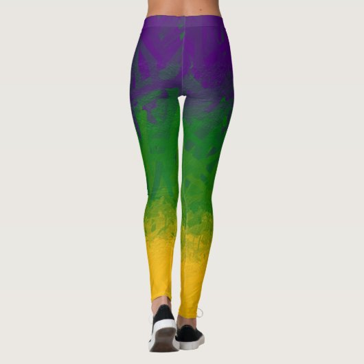 Mardi Gras Gradient Leggings (Achterkant)