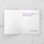 Mardi Gras Greeting Kaart (Binnen)