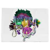 Mardi Gras Groot Cadeauzakje (Achterkant)