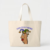 Mardi Gras Grote Tote Bag (Voorkant)