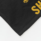 Mardi Gras Gulf Coast Mississippi Fleur-de-lis Ver Fleece Deken (Hoek)