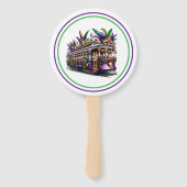 Mardi Gras Handwaaier (Voorkant)