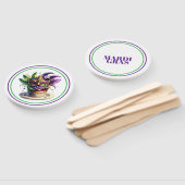 Mardi Gras Handwaaier (Niet-gemonteerd)