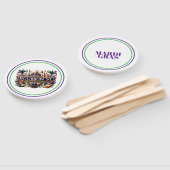 Mardi Gras Handwaaier (Niet-gemonteerd)