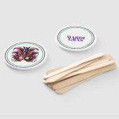 Mardi Gras Handwaaier (Niet-gemonteerd)