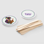 Mardi Gras Handwaaier (Niet-gemonteerd)