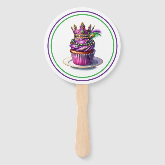 Mardi Gras Handwaaier (Voorkant)