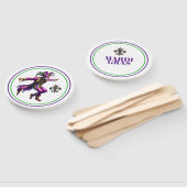 Mardi Gras Handwaaier (Niet-gemonteerd)