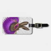 Mardi Gras Hare 2 Bagagelabel (Voorkant horizontaal)