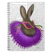 Mardi Gras Hare 2 Notitieboek (Voorkant)