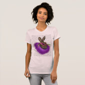 Mardi Gras Hare 2 T-shirt (Voorkant volledig)