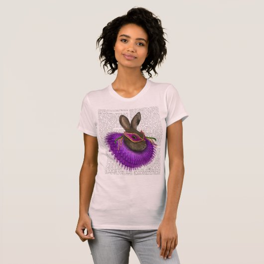 Mardi Gras Hare 2 T-shirt (Voorkant volledig)
