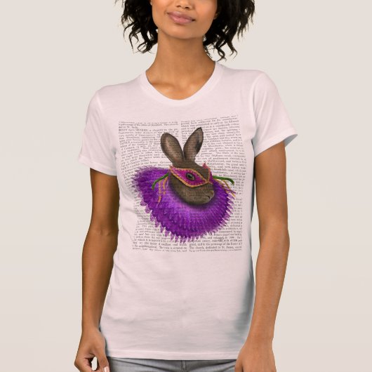 Mardi Gras Hare 2 T-shirt (Voorkant)