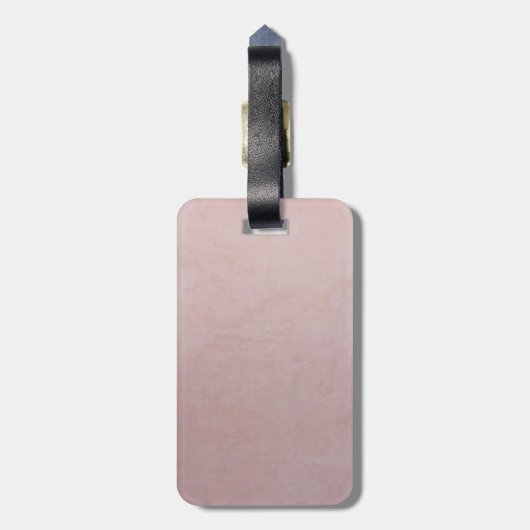 Mardi Gras Hare 4 Bagagelabel (Achterkant verticaal)