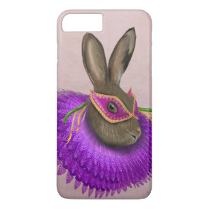 Mardi Gras Hare 4 iPhone 8/7 Plus Hoesje