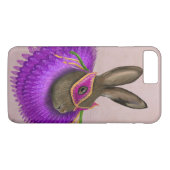 Mardi Gras Hare 4 Case-Mate iPhone Case (Achterkant (Horizontaal))