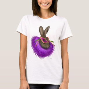 Mardi Gras Hare 4 T-shirt